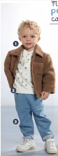 Stokomani Veste sherpa du 6 au 36 mois offre