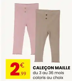 Stokomani Caleçon maille offre