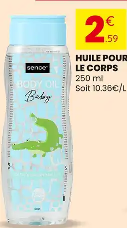 Stokomani Sence huile pour le corps offre