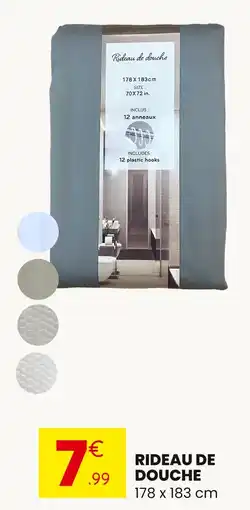 Stokomani Rideau de douche offre