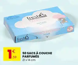 Stokomani 50 sacs à couche parfumés offre