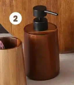 Stokomani Distributeur à savon en acacia offre