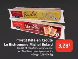 Colruyt Michel bolard - petit pâté en croûte le bistronome offre