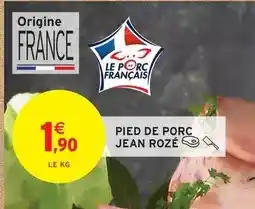 Intermarché Express Jean rosé - pied de porc offre