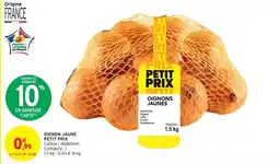 Intermarché Express Oignon jaune offre