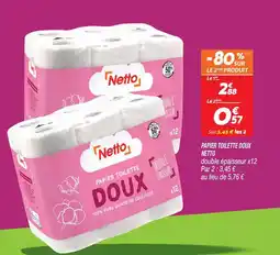 Netto Netto - paper toulette doux offre