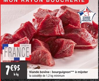 Migros Viande bovine : bourguignon à mijoter offre