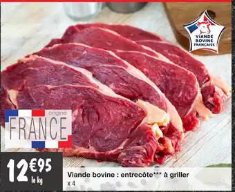 Migros Viande bovine : entrecôte à griller offre