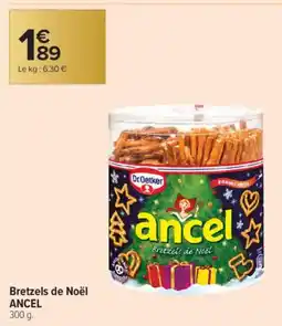 Carrefour Contact ANCEL Bretzels de Noël offre