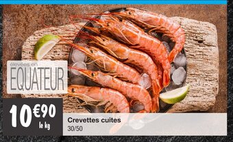 Migros Crevettes cuites offre