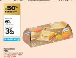Carrefour Contact PILPA Bûche glacée offre