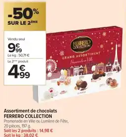 Carrefour Contact FERRERO COLLECTION Assortiment de chocolats offre
