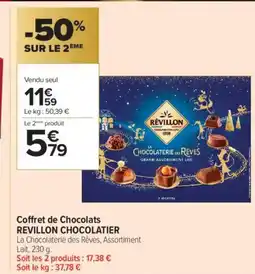 Carrefour Contact RÉVILLON CHOCOLATIER Coffret de Chocolats offre
