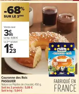 Carrefour Contact PASQUIER Couronne des Rois offre
