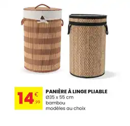 Stokomani Panière à linge pliable offre