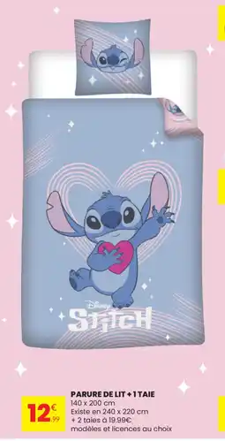 Stokomani Parure de lit + 1 taie offre