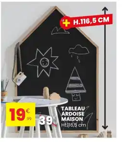 Stokomani Tableau ardoise maison offre