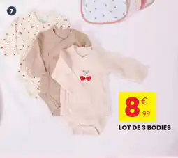 Stokomani Lot de 3 bodies offre