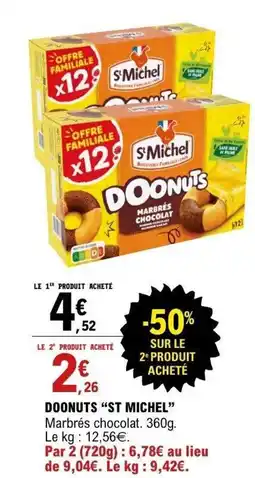 E.Leclerc ST MICHEL Doonuts offre
