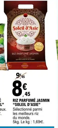 E.Leclerc SOLEIL D'ASIE Riz parfumé jasmin offre