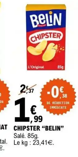 E.Leclerc BELIN Chipster offre