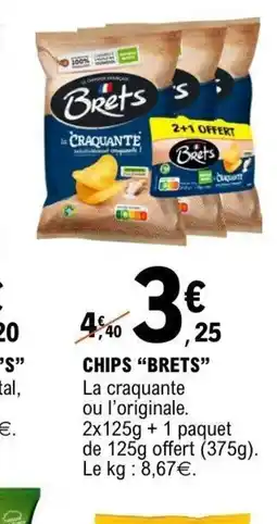 E.Leclerc BRETS Chips offre