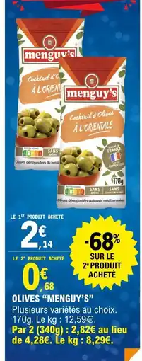 E.Leclerc MENGUY'S Olives offre