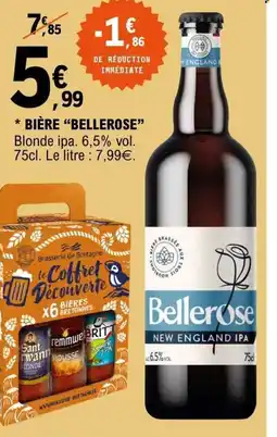 E.Leclerc BELLEROSE Bière offre