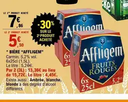 E.Leclerc AFFLIGEM Bière offre
