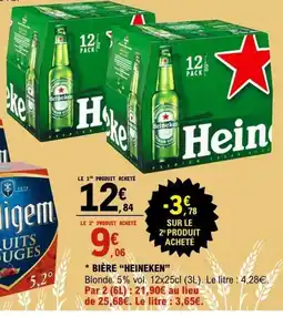 E.Leclerc HEINEKEN Bière offre