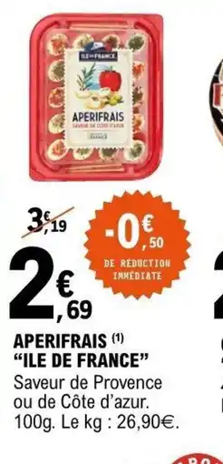 E.Leclerc ILE DE FRANCE Aperifrais offre