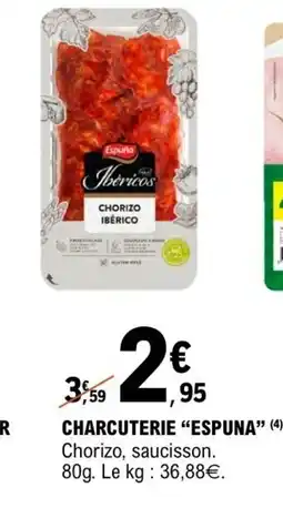 E.Leclerc ESPUNA Charcuterie offre