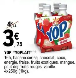 E.Leclerc YOP Yoplait offre