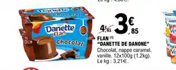 E.Leclerc DANETTE Flan de danone offre