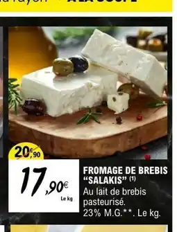 E.Leclerc SALAKIS Fromage de brebis offre