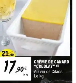 E.Leclerc CREOLAY Crème de canard offre