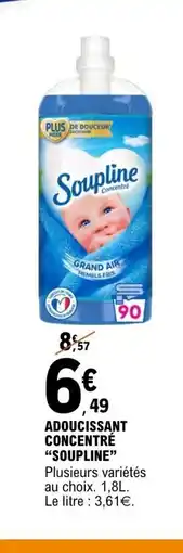 E.Leclerc SOUPLINE Adoucissant concentré offre