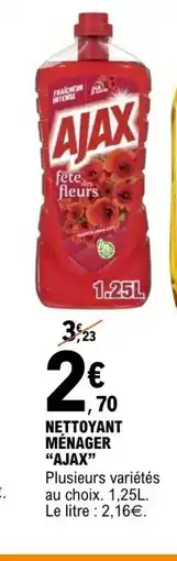 E.Leclerc AJAX Nettoyant ménager offre
