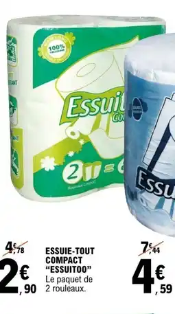 E.Leclerc ESSUITOO Essuie-tout compact offre