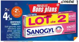E.Leclerc SANOGYL Dentifrice offre