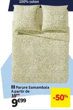 Conforama Parure Samambaia offre