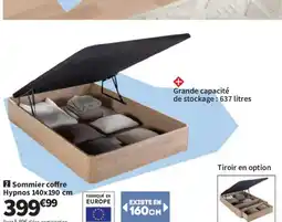 Conforama Sommier coffre Hypnos offre