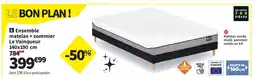 Conforama Ensemble matelas + sommier Le Vainqueur offre