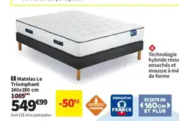 Conforama Matelas Le Triomphant offre