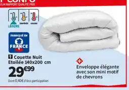 Conforama Couette Nuit Etoilée offre