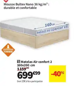 Conforama Matelas Air confort 2 offre