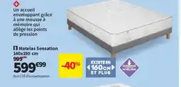 Conforama Matelas Sensation offre