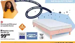 Conforama Matelas Lento offre