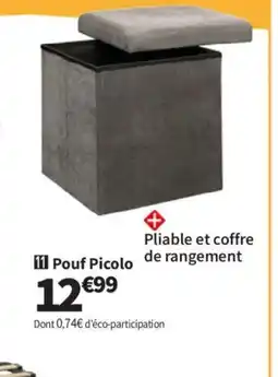 Conforama Pouf Picolo offre