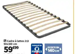 Conforama Cadre à lattes 213 offre